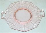 Pink Glass Plate