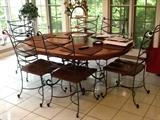 Wrought Iron Kitchen Set