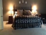 Wrought Iron King Size Bed