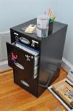 two-drawer file cabinet