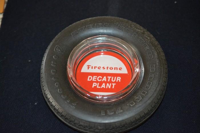 Too cool for school Firestone Decatur tire ashtray