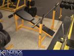 Inverted Bench Press with York Bar
