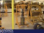 Calf Raise 400 LBs Stacked Cable Weight Machine