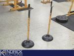 Set of York Barbell Stands
