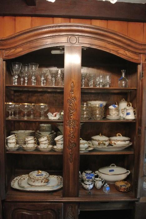 Assorted China & Glassware