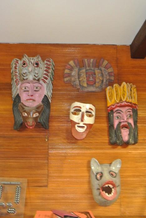 Assorted Decorative Masks