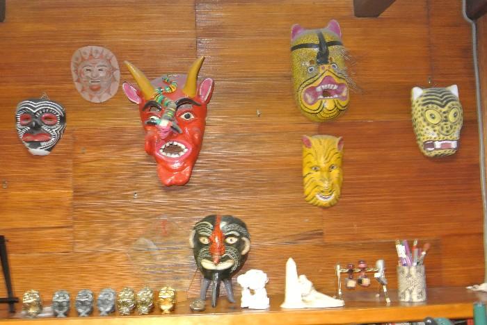 Assorted Decorative Masks