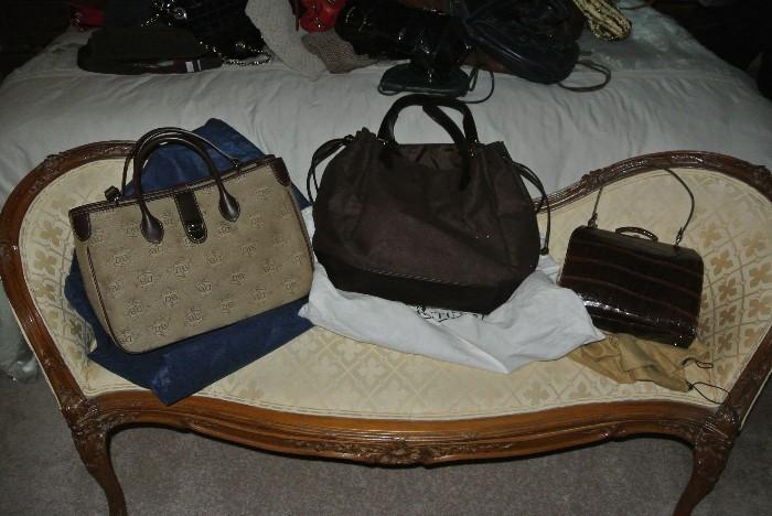 Designer Handbags, including Dooney & Bourke