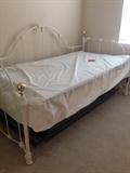 Metal day bed with trundle we have two and many mattresses available 