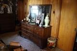Solid wood dresser