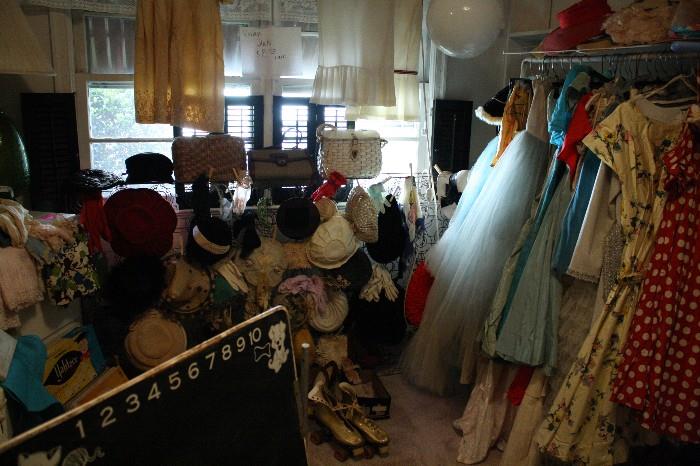 Vintage beauty pageant and party dresses