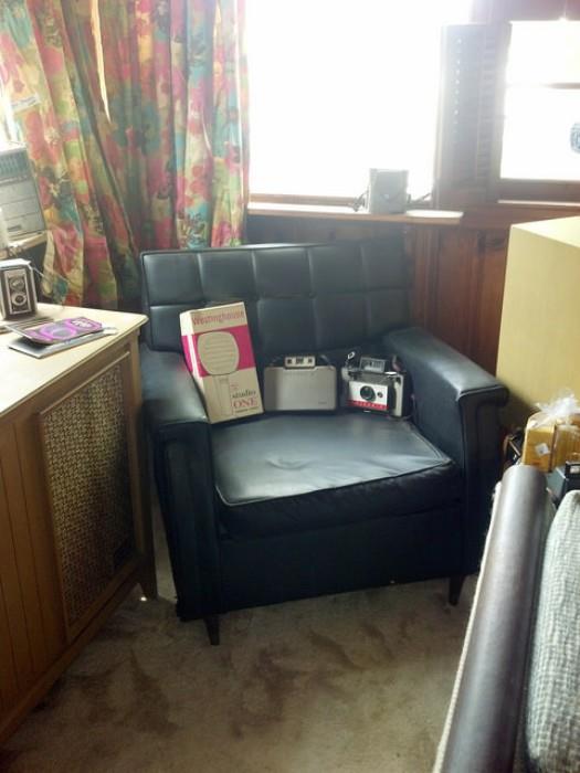 Black Sofa and Chair set