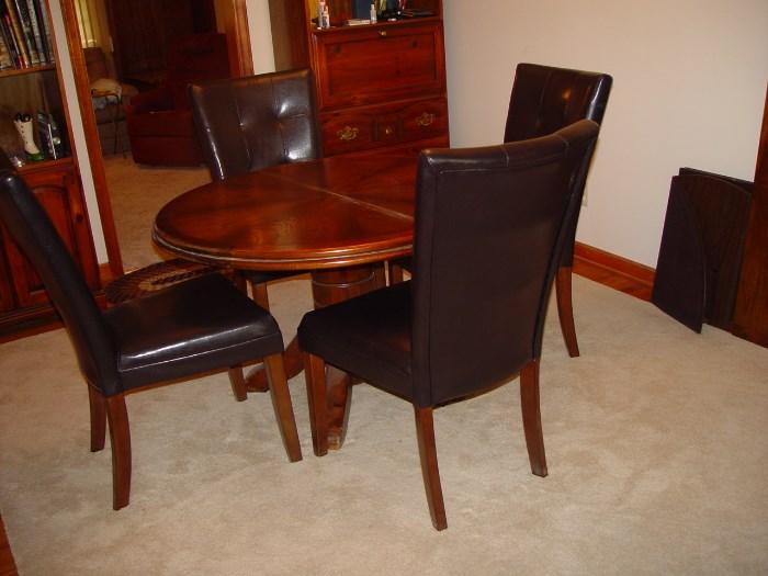 4 Ashley Chairs, Game Table