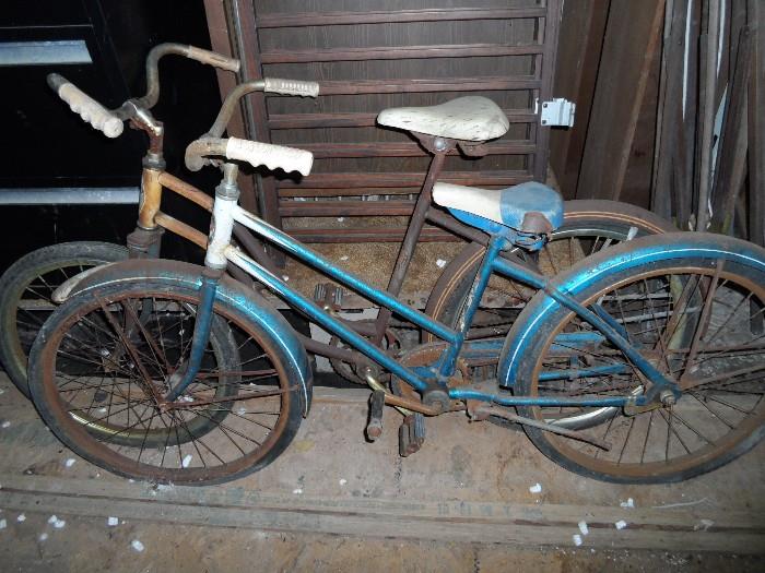 antique bikes
