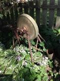 Antique grinding stones