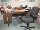 Desk and office chair