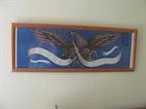 Framed eagle