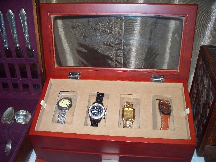 Watches (case not for sale)