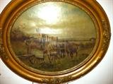 Oil on Canvas Likely dutch or German 19th century