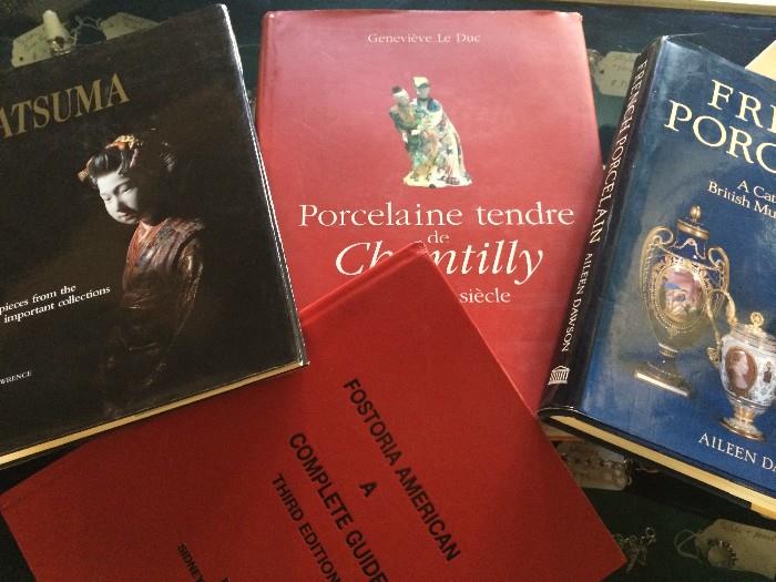 rare art books and antiques refference books