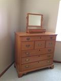 Dresser for maple bedroom suite