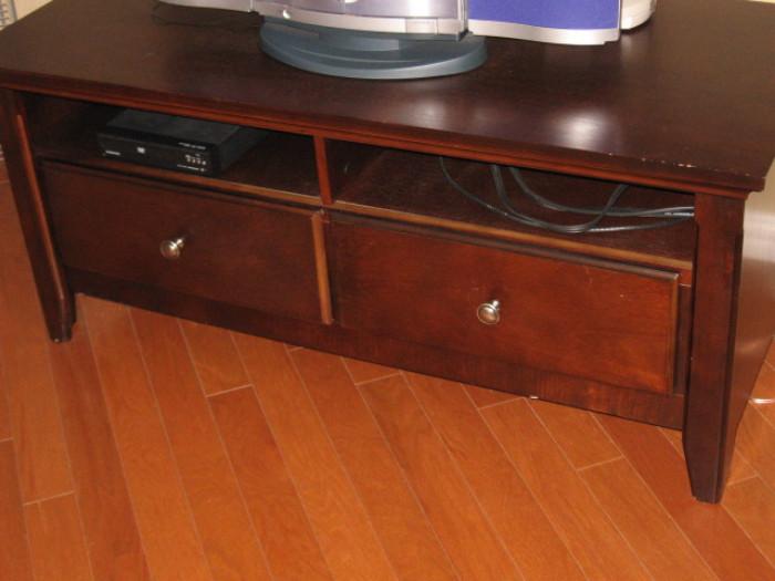 TV stand with two drawers