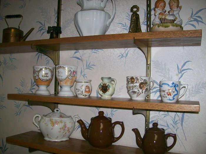 GERMAN CUPS, TEAPOTS, AND MORE!!