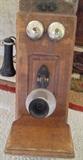 Antique Stromberg-Carlson Hand Crank Wall Phone 