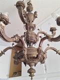 Stunning European Antique Chandelier 