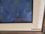 Painting signed M D Harris
Listed women artist and auction records