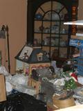 Dining room FULL of doll houses...