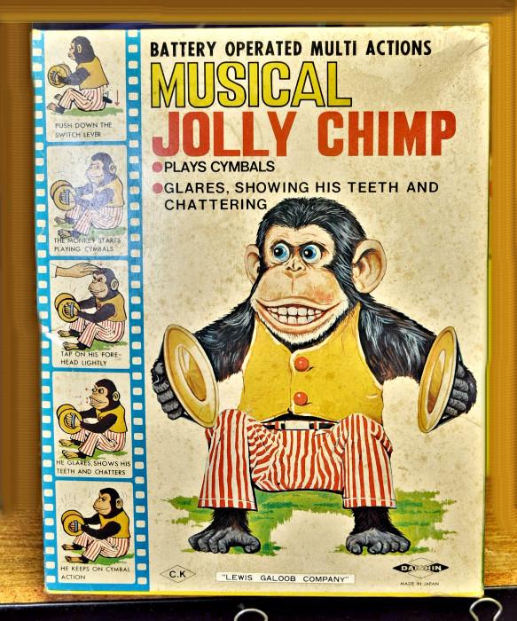  Musical Jolly Chimp  in Original Box 