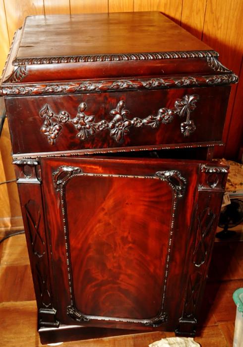 real nice rosewood cabinet