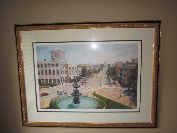 Paulette Riley signed and numbered print of Montgomery