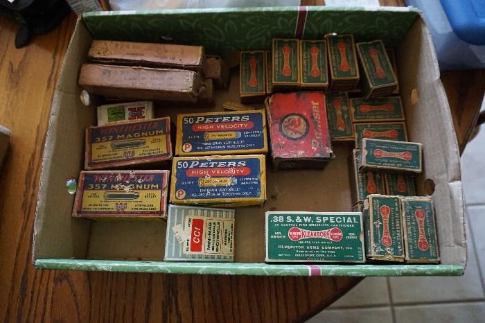 antique and vintage ammo