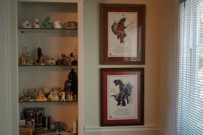 collectibles and wall art