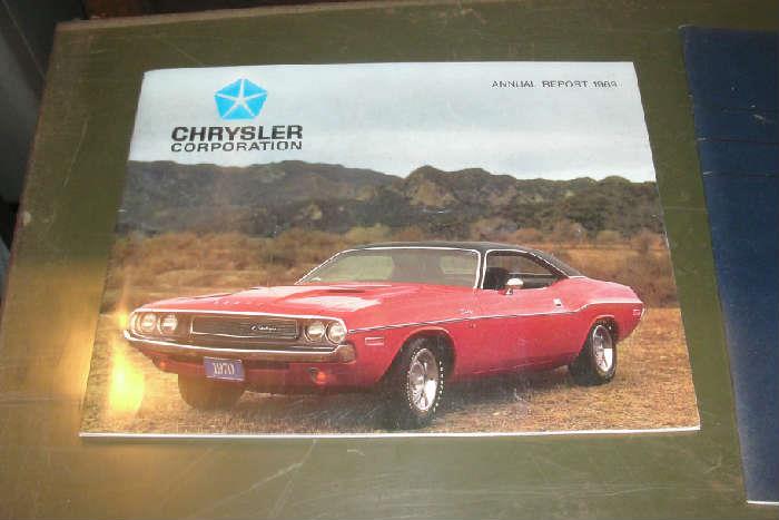 1960's Chrysler Booklet