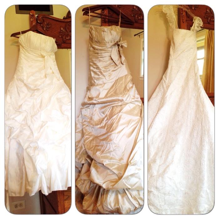 4 Never worn, Brand New - Custom- OOAK wedding dresses Size 4-8