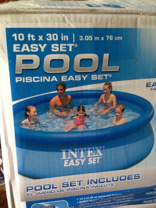 Intex Pool, Filter & Solar Cover