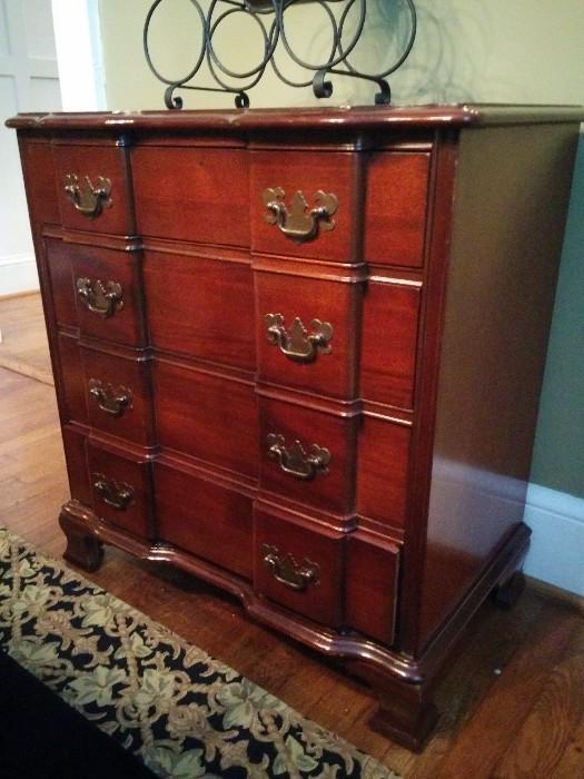 American made (Sanford, NC) 4-drawer mahogany chest