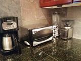 DeLonghi toaster oven, Osterizer blender