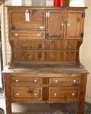 Antique Wooden Hutch  