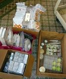 Wooden Crate with Favor Boxes, Mixed Decorations & More  