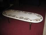Coffee Table with Carrera Marble Top