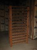 126-Bottle Wood Wine Rack