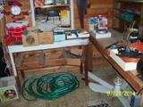 garage tools and misc