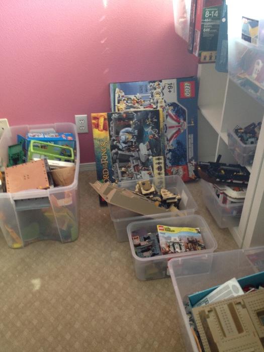 Kid's Toys; Lego's many still in box unopened