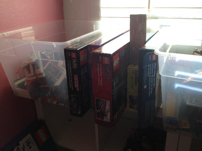 Kid's Toys; Lego's many still in box unopened