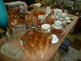 Sampling of some of the vintage glassware collection.
