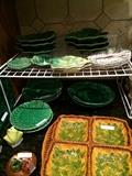                                   Majolica plates
